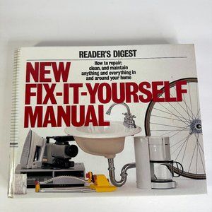 Vintage 1996 Reader’s Digest New Fix-It-Yourself Manual Hardcover Book